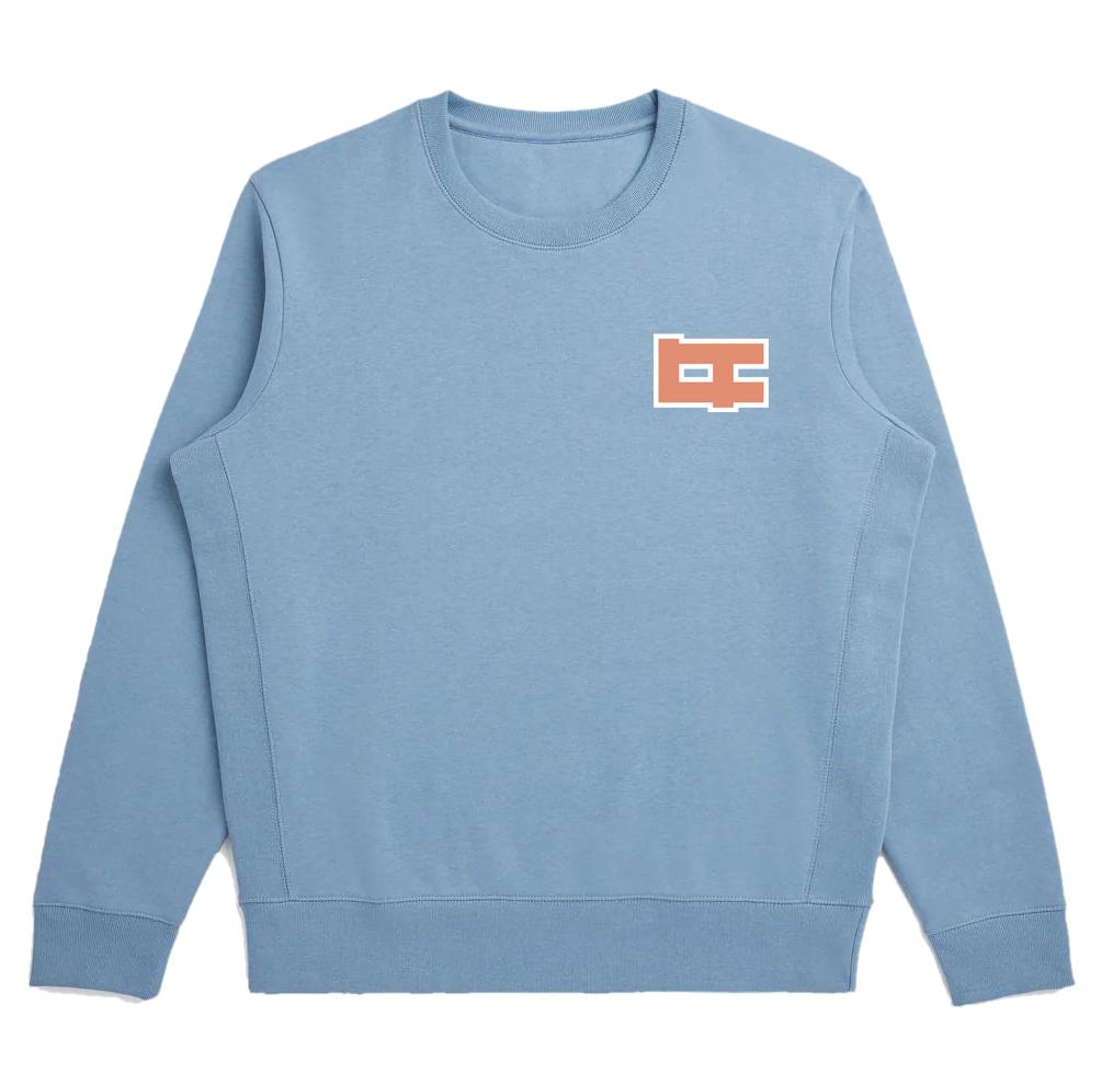 Cloud Blue Crewneck Sweater