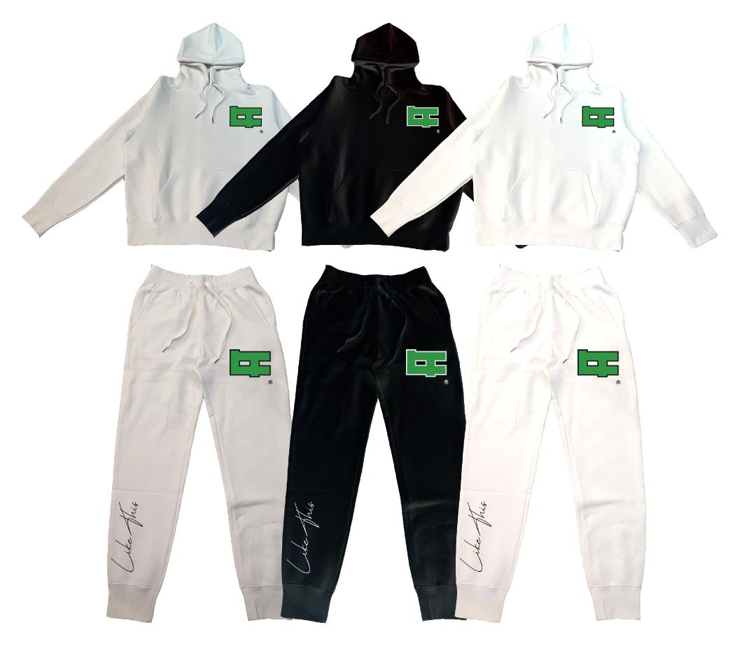 Not Your Average Sweatsuit Green Logo